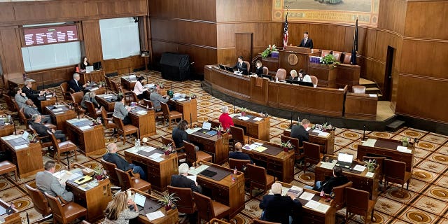 Oregon lawmakers on Thursday authorized Democratic Gov. Tina Kotek to expand the states strict urban growth boundaries.