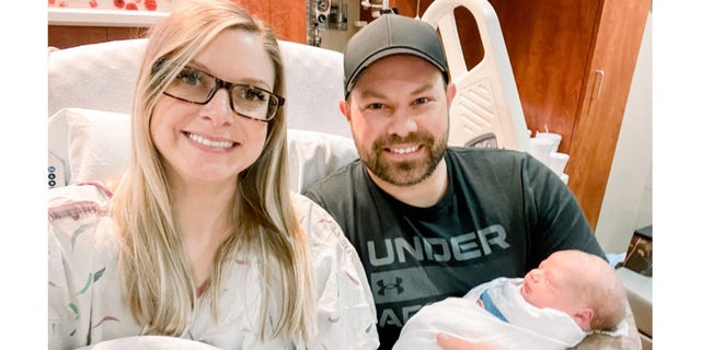 Carolyn and Andrew Clark have welcomed a baby girl into their family, ending a 138 year-long streak of only boys being born.