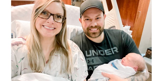 Carolyn and Andrew Clark have welcomed a baby girl into their family, ending a 138 year-long streak of only boys being born.