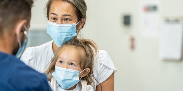 Patients in masks