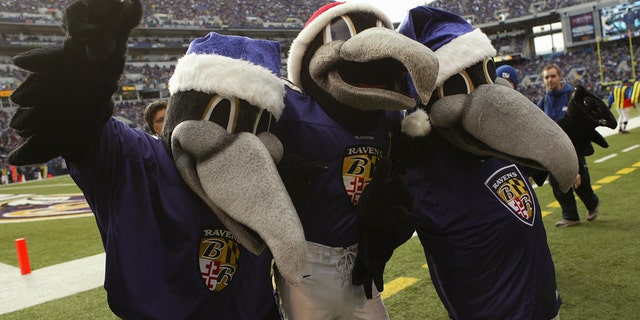 edgar allan poe ravens mascots