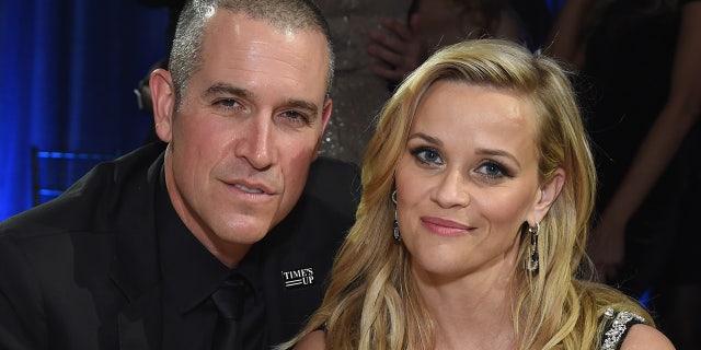Reese Witherspoon and ex-husband Jim Toth attend Moet event in Los Angeles.