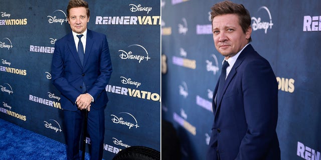 Jeremy Renner arrives at the premiere of his new show, "Rennervations."