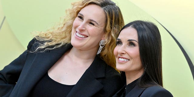 Pregnant Rumer Willis says her parents are "so excited" about their first grandchild, while also both proving to be full of parenting advice and knowledge ahead of the birth of her first child. 