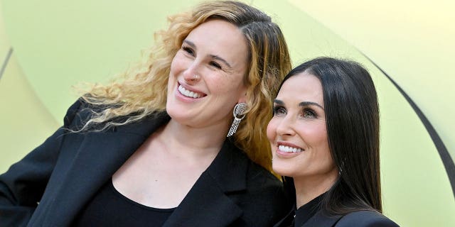 Pregnant Rumer Willis says her parents are "so excited" about their first grandchild, while also both proving to be full of parenting advice and knowledge ahead of the birth of her first child.