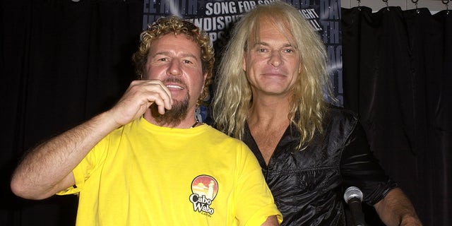 Sammy Hagar and David Lee Roth