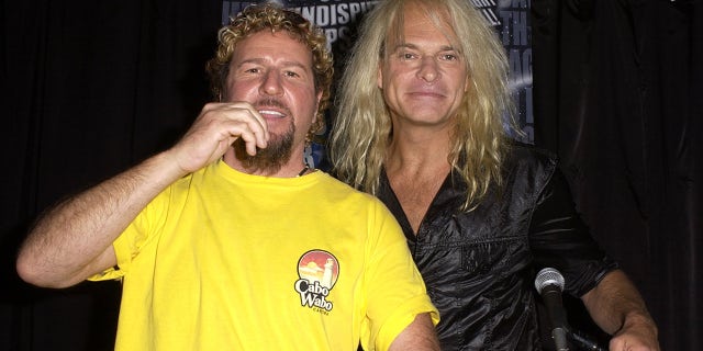 Sammy Hagar and David Lee Roth