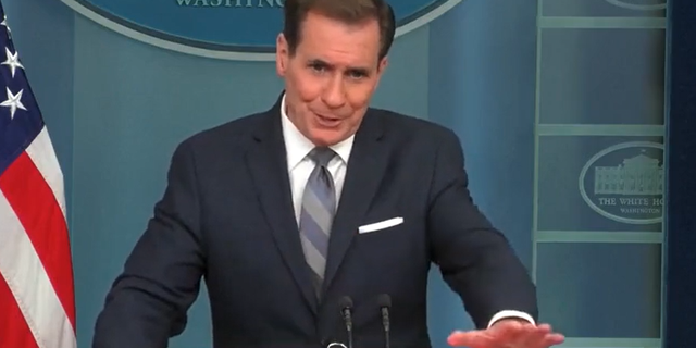 White House National Security spokesman John Kirby warned against sharing documents that have reportedly been leaked.