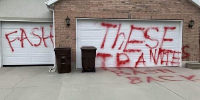 State Sen. Mike Kennedy's home was vandalized