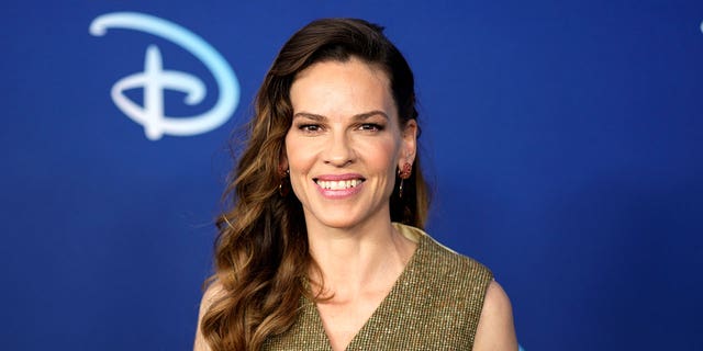 Hilary Swank attends a Disney event on May 17, 2022, in New York. 