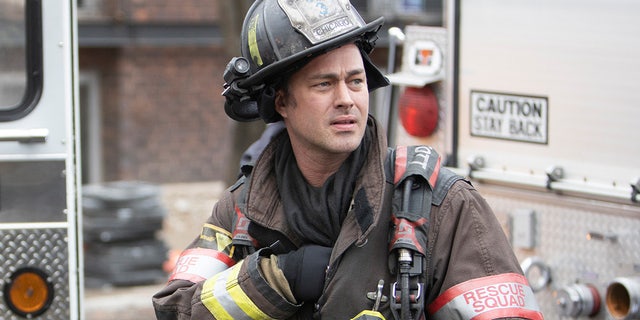 Taylor Kinney stars as firefighter Kelly Severide on Chicago Fire.