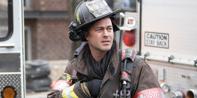 'Chicago Fire's' Taylor Kinney supports veterans at first event after taking 'leave of absence' from show 2 Taylor Kinney played firefighter Lieutenant Kelly Severide for 11 seasons on