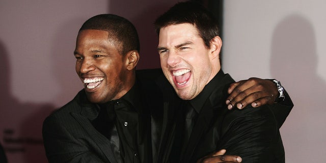 Jamie Foxx earned an Academy Award nomination for best supporting actor in "Collateral" with Tom Cruise in 2004.