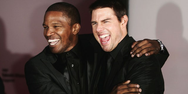 Jamie Foxx earned an Academy Award nomination for best supporting actor in "Collateral" with Tom Cruise in 2004.