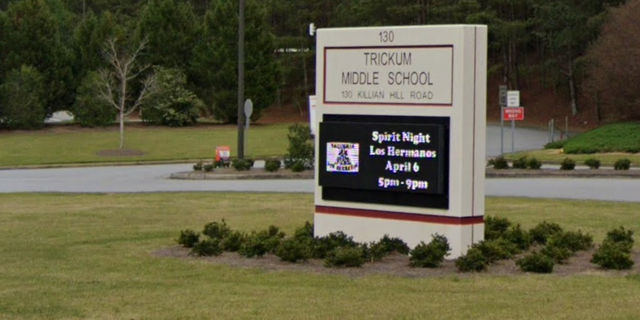 Trickum Middle School sign