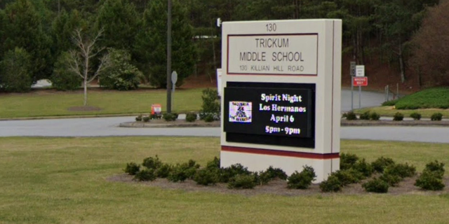 Trickum Middle School sign