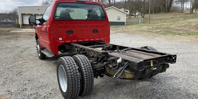 Truck rear