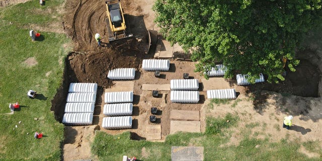Tulsa excavation site