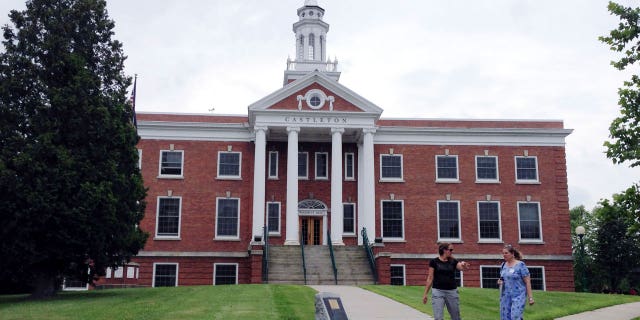 This July 2015 photo shows Castleton University, then Castleton State College, in Castleton, Vermont. The campus will be incorporated into the new Vermont State University, whose prospective president, Parwinder Grewal, has preemptively resigned.