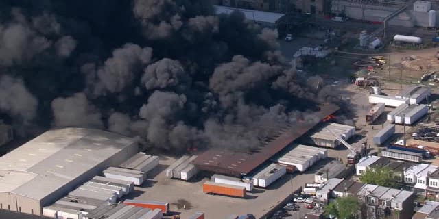 Philly warehouse fire