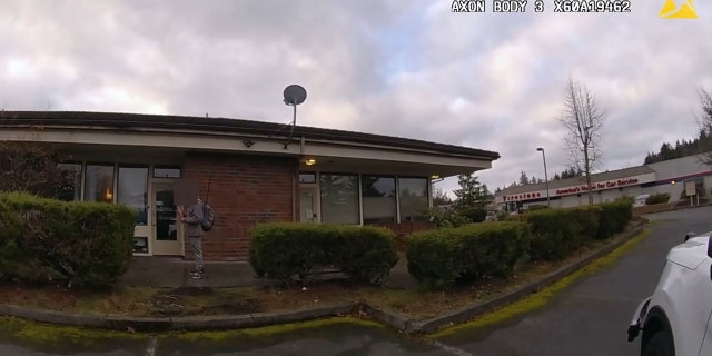 The 27-year-old suspect burglarized an orthodontist’s office in South Hill, Washington, just after 8 a.m. on March 25, authorities said.