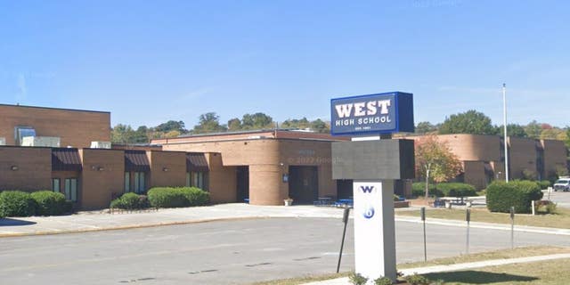 façade of West High School