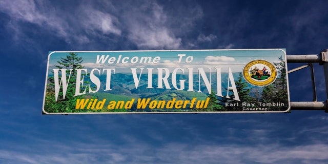 West Virginia welcome sign