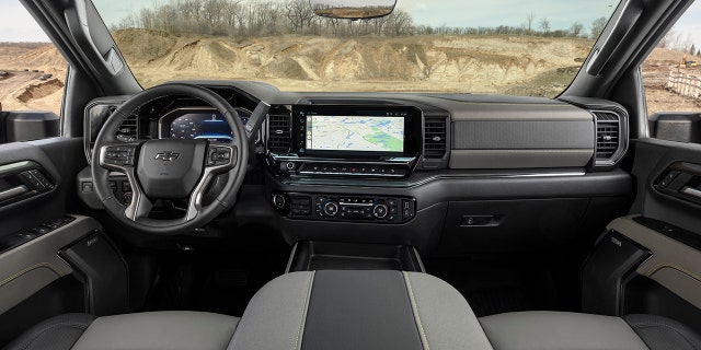 The ZR2's interior was designed to be upscale, but easy to clean.