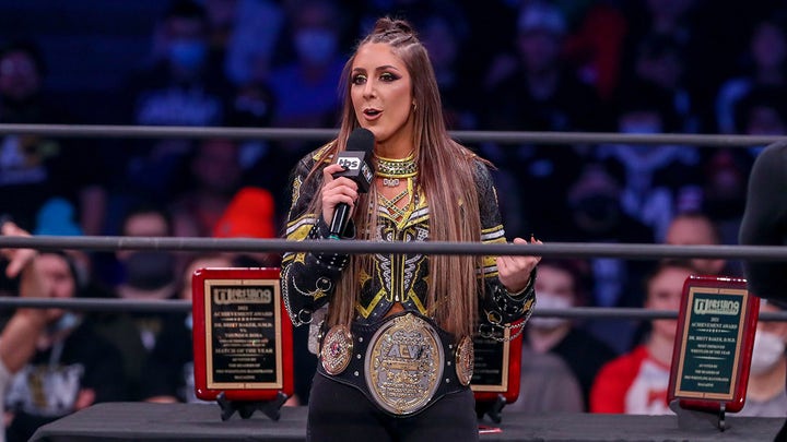 AEW star Britt Baker talks new unscripted series, wrestling career and more