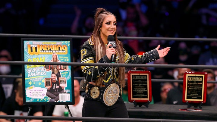 AEW star Britt Baker talks new unscripted series, wrestling career and more