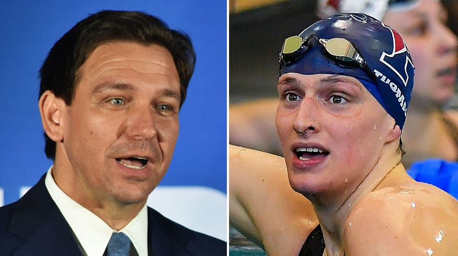 'That is a fraud': Gov. DeSantis calls out Lia Thomas, biological men competing in women's sports