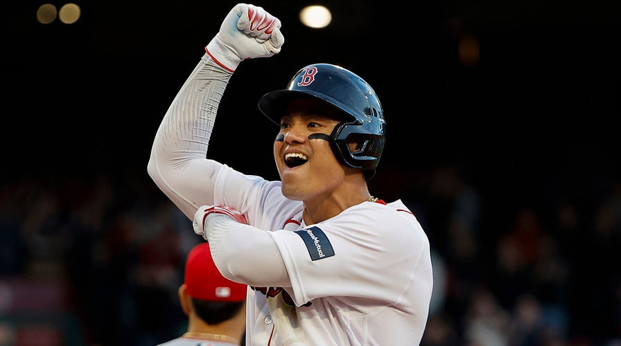annoncere Afskedigelse rødme Red Sox's Yu Chang breaks out of slump in historic fashion vs Angels | Fox  News