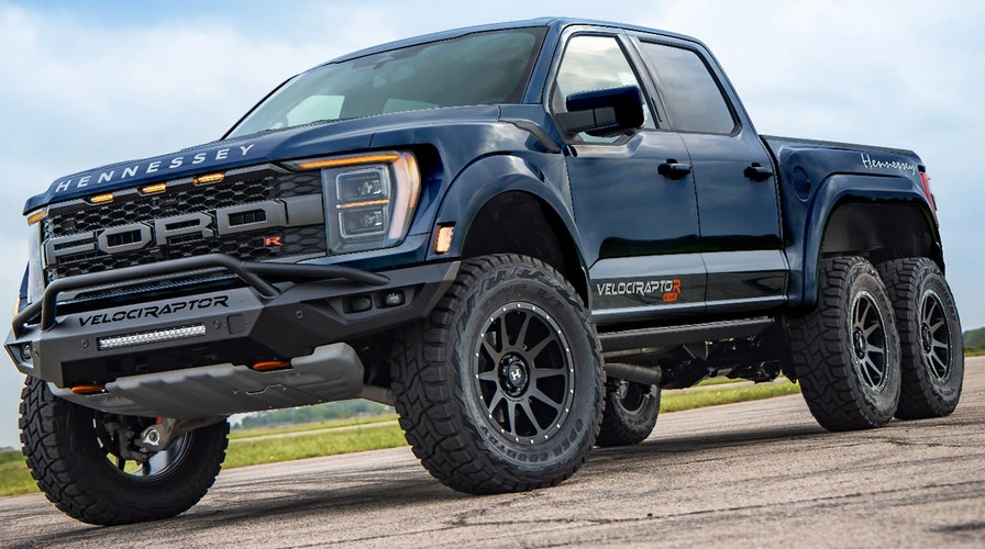 The $499,999 Ford F-150 VelociRaptor is a six-wheel monster truck