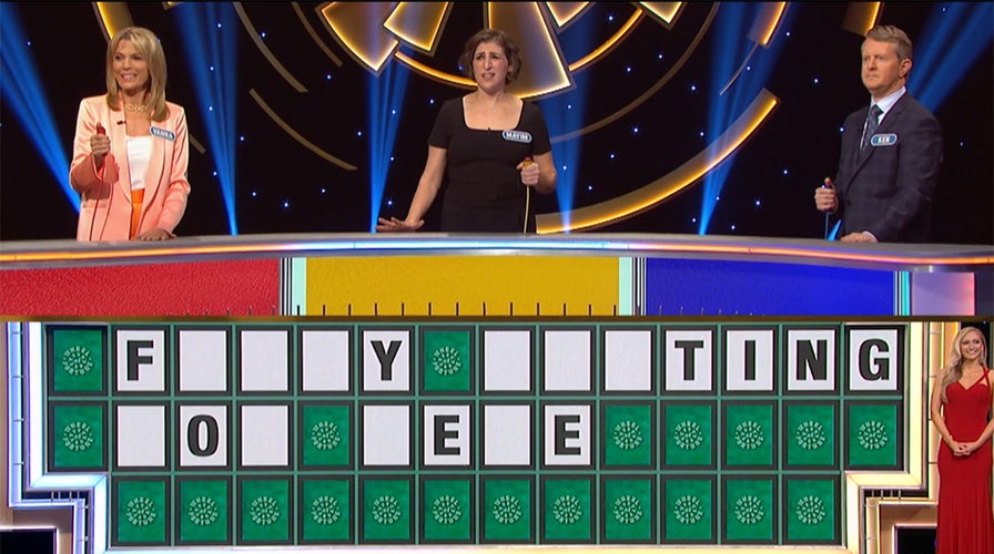 Celebrity Wheel of Fortune' sees Ken Jennings complete puzzle