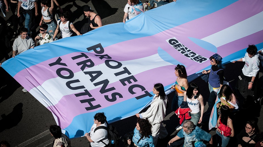 Trans Day of Visibility march
