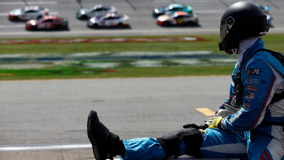 Todd Gilliand crew member sits and waits