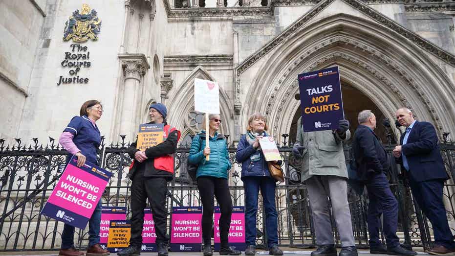 British court rules part of nurses strike planned for next week is illegal