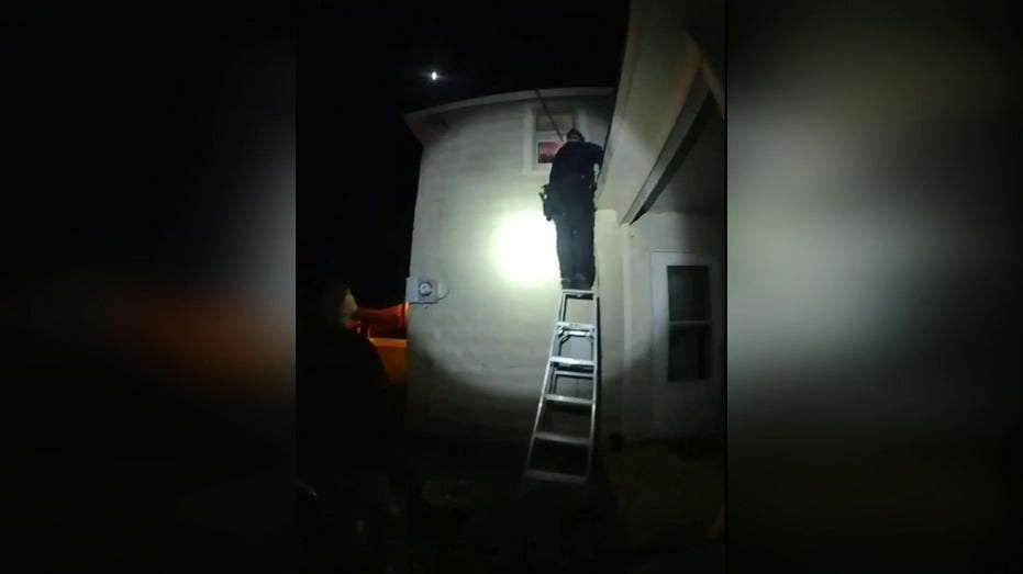 Indiana police bodycam captures harrowing moment officers saved baby, family from burning house