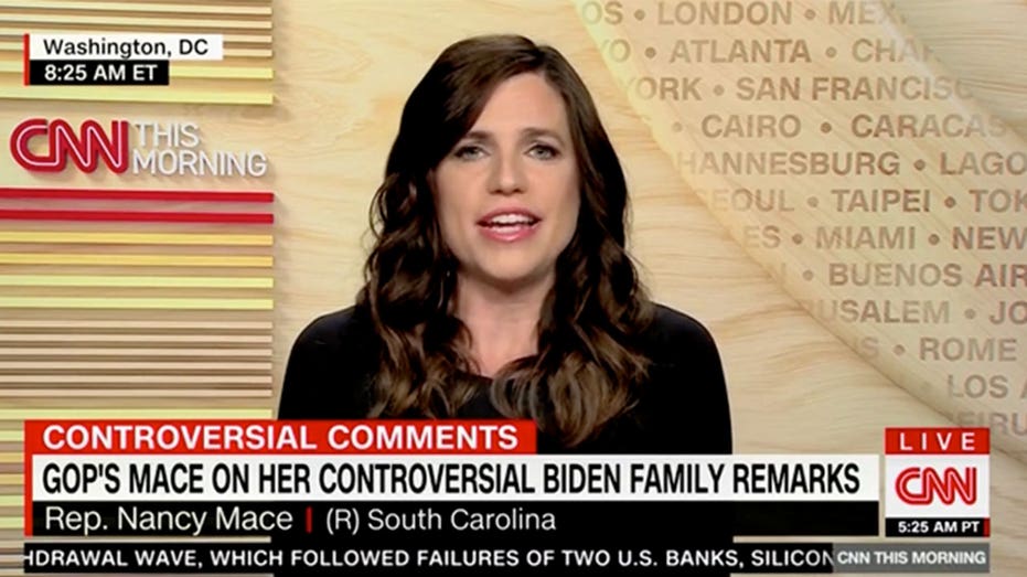 Rep. Nancy Mace doubles down after sounding alarm on Hunter Biden business deals: ‘Not a conspiracy theory’