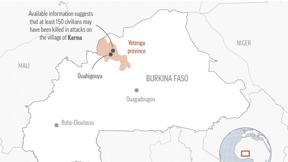 150 dead in Burkina Faso after gunmen start killing people indiscriminately, says UN