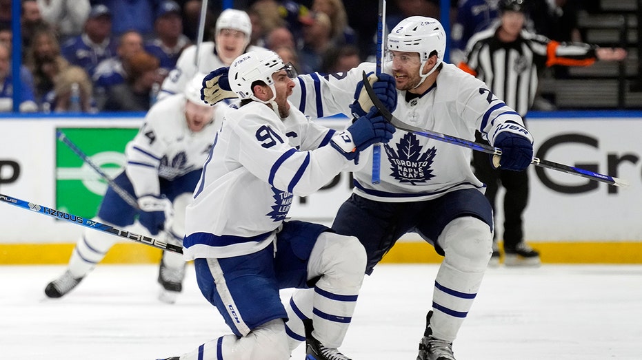 John Tavares’ overtime winner gives Maple Leafs first playoff series win since 2004