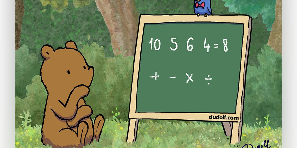 Math brain teaser: Can you help the bear solve this equation? - Vimarsana News