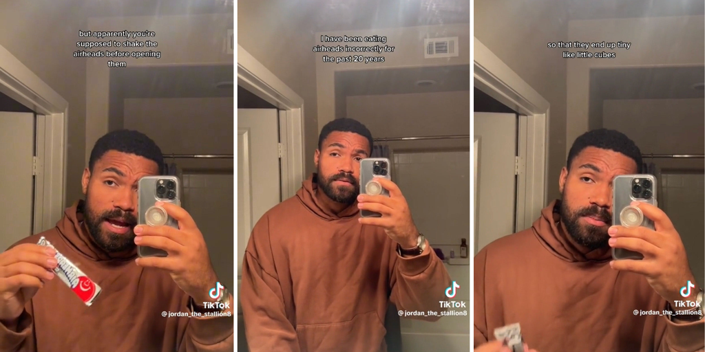 Airheads candy challenge goes viral as TikTok users discover they've been eating it 'incorrectly' - Vimarsana News