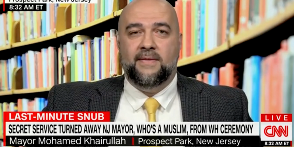 Muslim NJ mayor rips Secret Service for barring him from White House ceremony: 'Targeting of Arabs' - Vimarsana News