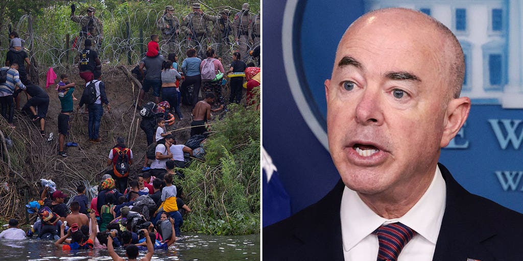 DHS Sec. Mayorkas takes victory lap as border surge continues - Vimarsana News