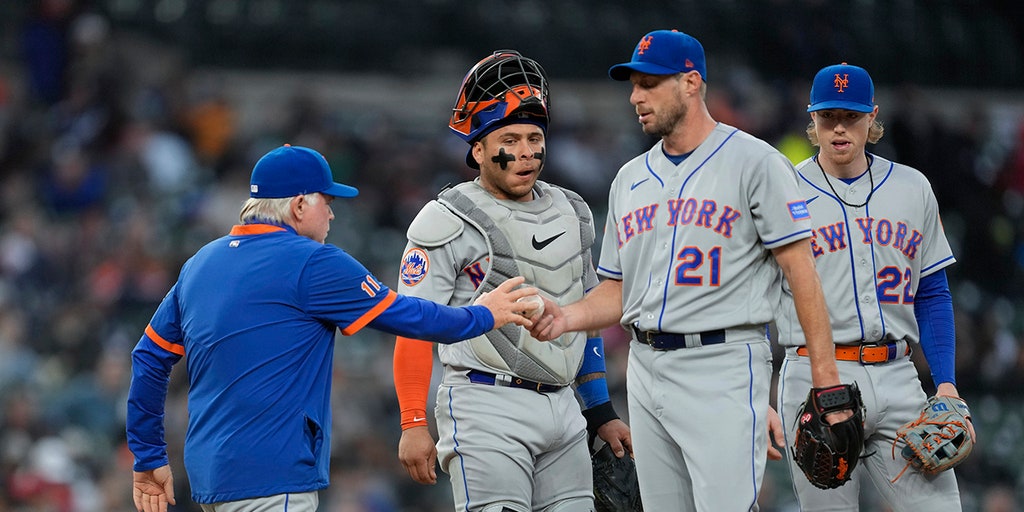 Mets' Max Scherzer struggles in return from sticky substance