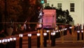 A U-Haul truck crashed into barriers near the White House on Monday, May 22, 2023.