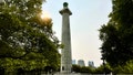 The Prison Ship Martyrs Monument in Brooklyn was dedicated on Nov. 14, 1908 in a ceremony attended by President William Howard Taft.