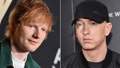 Ed Sheeran said Eminem helped fix his stutter as a kid.