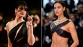 Irina Shayk and Dua Lipa wear revealing gowns on the red carpet at the Cannes Film Festival.